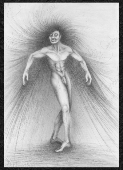 Angel-Art-Noir von Lily-Seedorna: Gefühlter Tanz